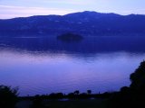 sunset on Lake Maggiore