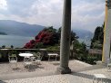 Il grande terrazzo della villa