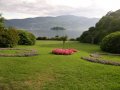 il giardino e il Lago Maggiore