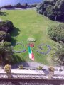 il giardino visto dal terrazzo della villa